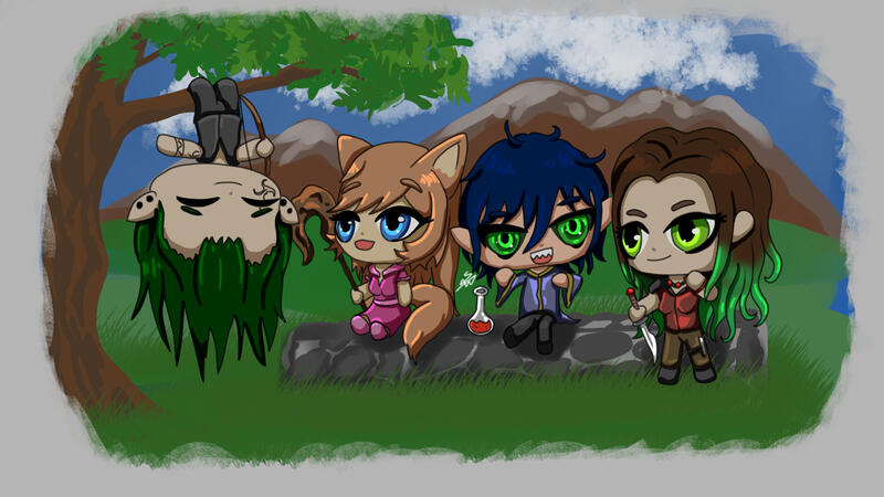 Adventure Party by Akio Archer