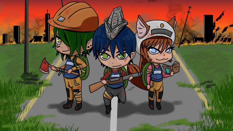 Zomboid Crew by Akio Archer